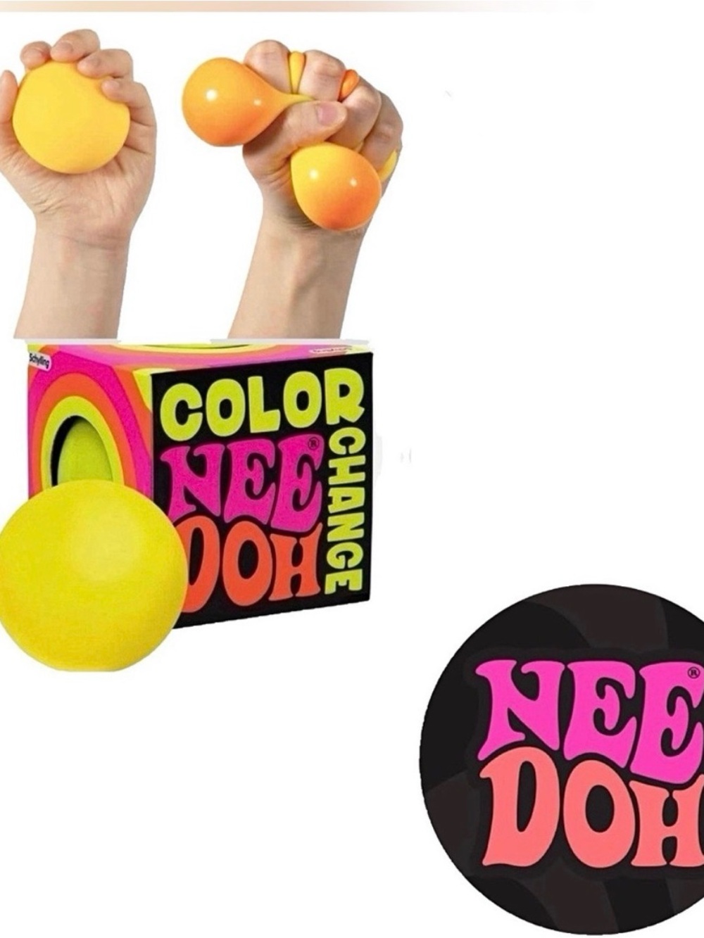 NWT NeeDoh Color Change